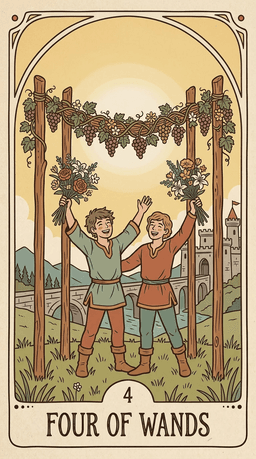 Four of Wands