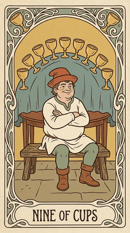 Nine of Cups
