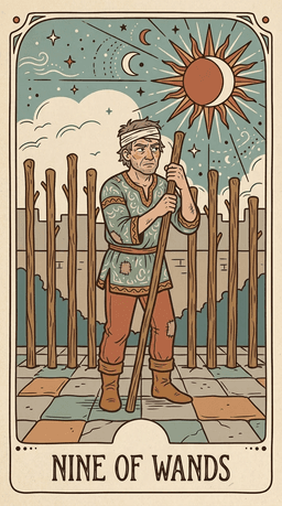 Nine of Wands