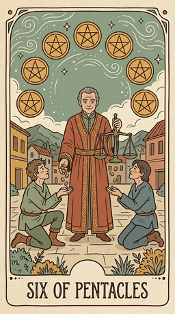 Six of Pentacles