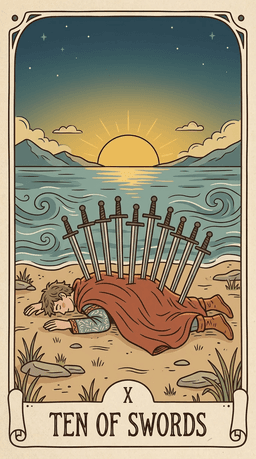 Ten of Swords