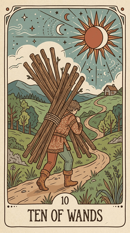 Ten of Wands