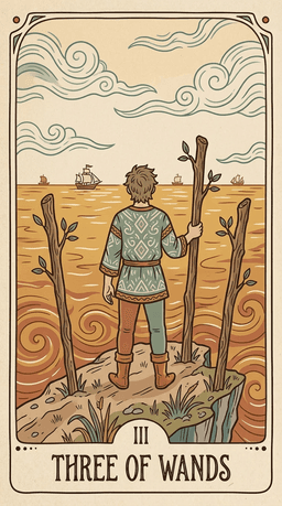 Three of Wands